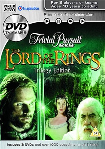 Trivial Pursuit DVD Lord outlet of the Rings Trilogoy Edition